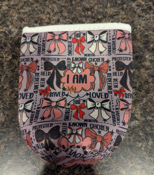 I Am 24 oz koozies