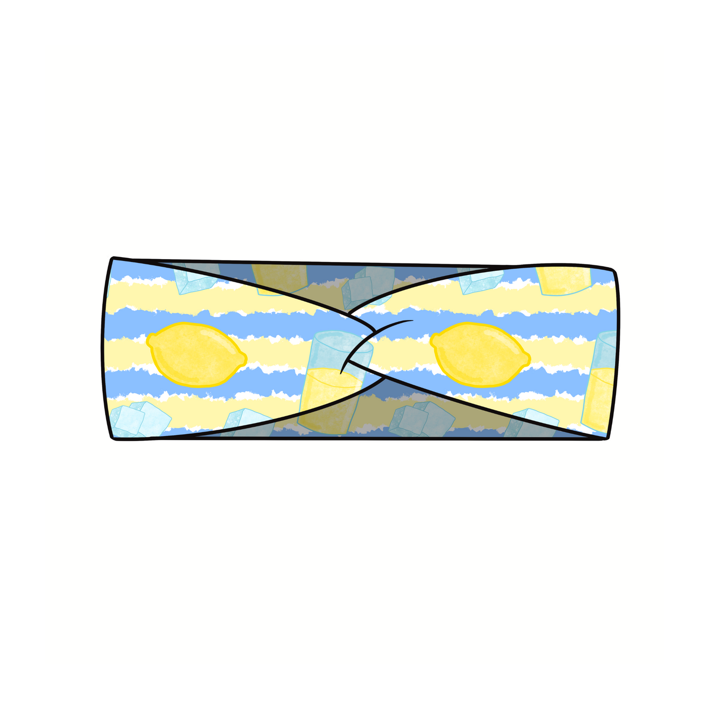 Lemonade-Chicago Marathon/Alex's Lemonade Stand fabric