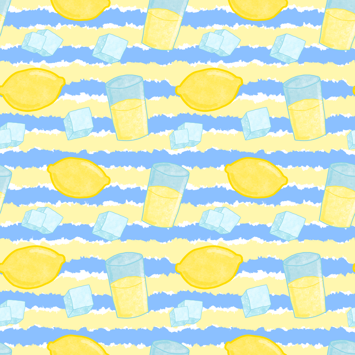 Lemonade-Chicago Marathon/Alex's Lemonade Stand fabric